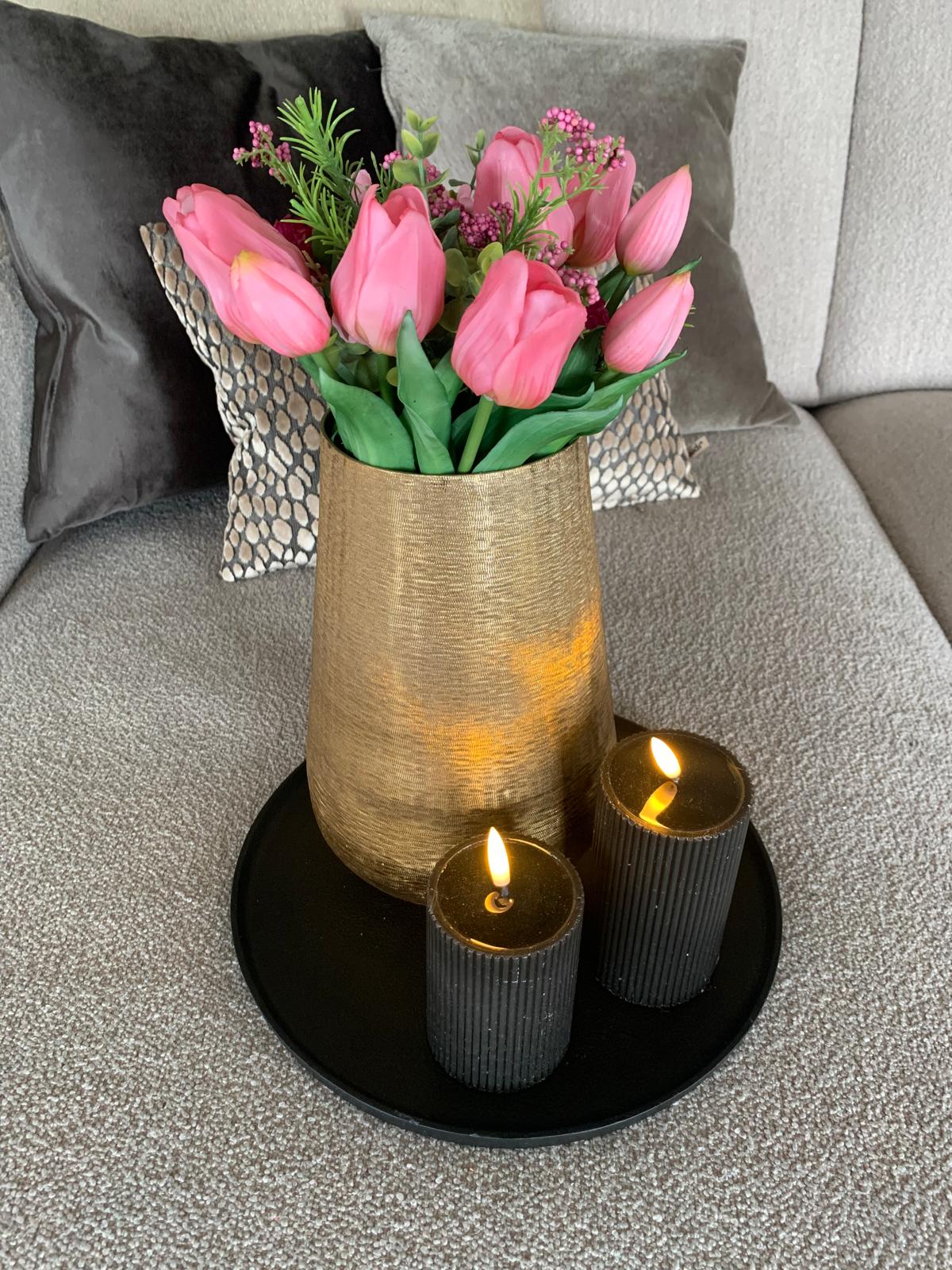 Goudkleurige Vaas - Light & living