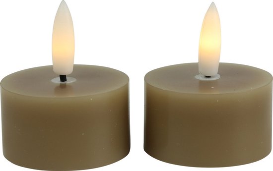 LED theelicht - beige