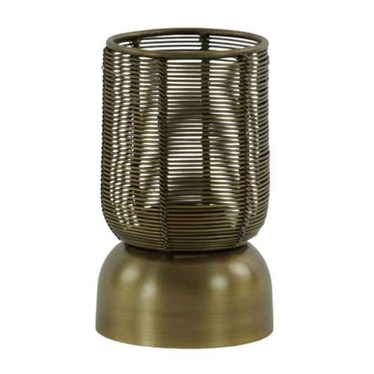 Metalen Kaarshouder - Goud