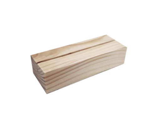 Houten standaard 13cm