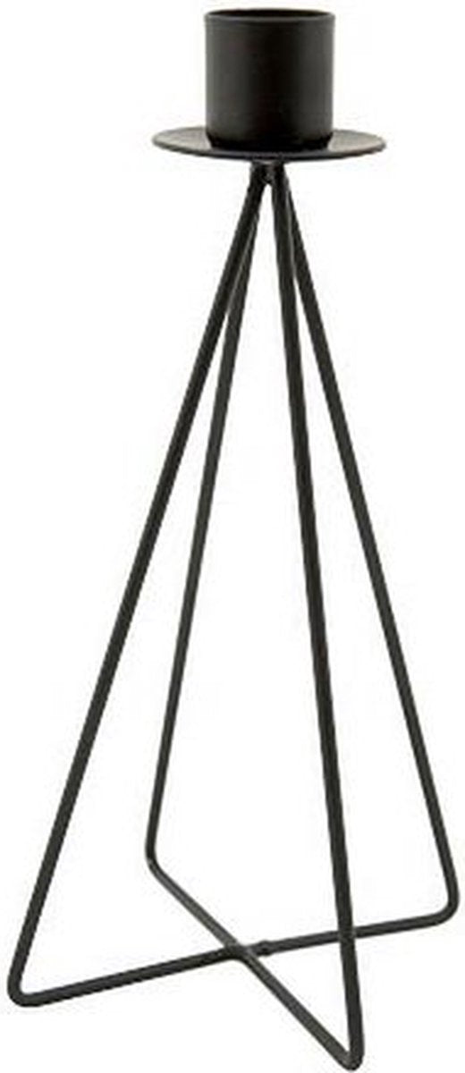 Kandelaar Jasper - zwart