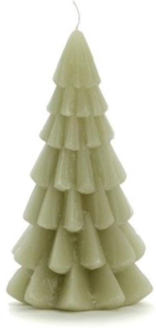 Kerstboom kaars - Eucalyptus - 12 cm