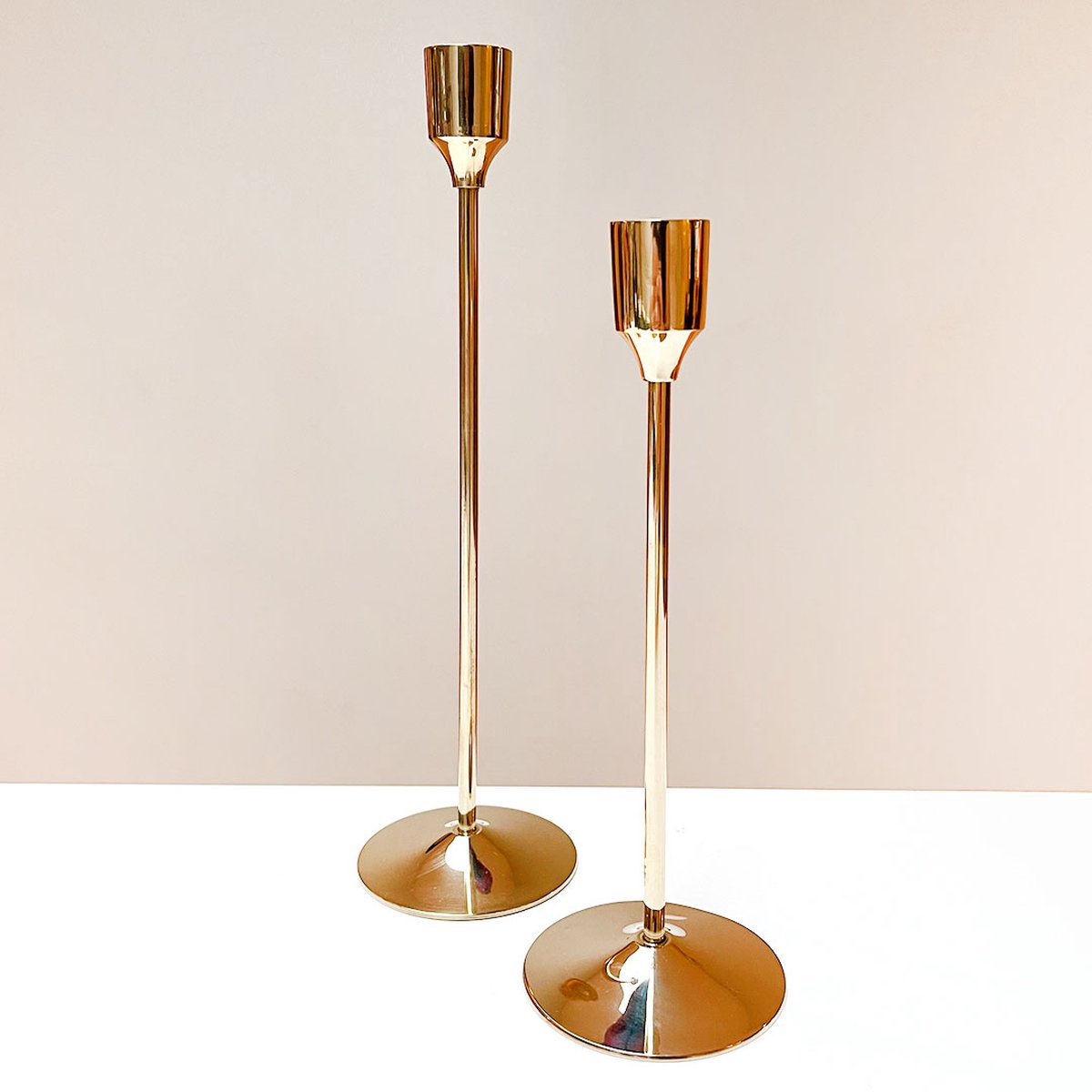 Light and living kandelaar- goud- Ø7,5x20,5